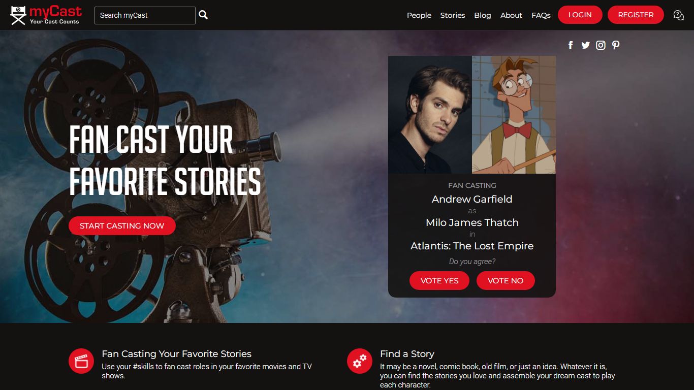 Fan Casting Your Favorite Stories - myCast.io